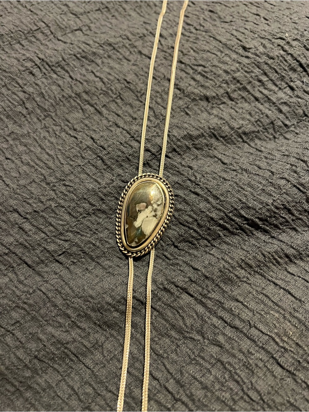 Sterling silver bolo